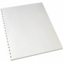 GBC CombBind 19-hole Pre-Punched Paper - White - 96 Brightness - Letter - 8 1/2" x 11" - 20 lb Basis Weight Product Image 
