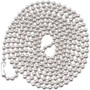 Advantus 36" ID Badge Chain - 36" - 100 / Box - Nickel Plated Product Image 