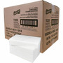 Genuine Joe Embossed Dinner Napkins - 2 Ply - 1/8 Fold - 17" Width x 15" Length - White - 100/Pack Product Image 