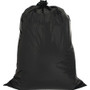 Genuine Joe Heavy Duty Contractor Bags - Large Size - 42 gal Capacity - 48" Length x 33" Width x 2.50 mil (63 Micron) Thickness - Low Density - Black Product Image 