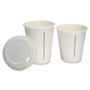 Genuine Joe Cup Lids, 10-16oz., 50/PK, White, 1000/CT (GJO10212CT) View Product Image