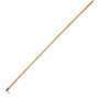 Genuine Joe Screw Mop Replacement Handle - 60" Length x 0.94" Diameter - Natural - Hardwood, Metal Product Image 