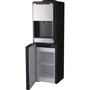 Genuine Joe Water Cooler, Hot/Cold, 13-2/5"Wx12-1/4"Lx38"H, BK/SR (GJO22554) View Product Image