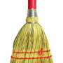 Genuine Joe Lobby Broom, Corn/Fiber Bristles, 34" Wood Handle, Natural (GJO12501) View Product Image