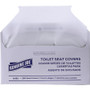 Genuine Joe Toilet Seat Covers,250 Toilet Seat Covers, 10 PK/CT,White (GJO10150) View Product Image