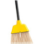 Genuine Joe Angle Broom, High Performance Bristles, 9" W, Yellow (GJO58562) View Product Image