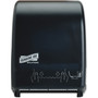 Genuine Joe Dispenser, f/Hardwound Towels, Touchless, Manual, Black (GJO99706) View Product Image