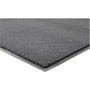 Genuine Joe Silver Series Indoor Entry Mat - Building, Carpet, Hard Floor - 10 ft Length x 36" Width - Plush - Charcoal Product Image 