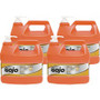Gojo Natural Orange Smooth Hand Cleaner - Citrus Scent - 1 gal - Pump Bottle Dispenser - Soil Remover, Dirt Remover, Grease Remover - Hand - (GOJ094504CT) Product Image 