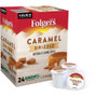 Folgers K-Cup Buttery Caramel Coffee - Compatible with Keurig K-Cup Brewer - Medium - 24 K-Cup - K-Cup - Buttery Caramel, Caramel, Arabica - (GMT7461) Product Image 