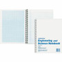 Rediform Engineering and Science Notebook - Letter - 60 Sheets - Wire Bound - Both Side Ruling Surface - Light Blue Margin Product Image 