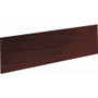 HON 10500 H105857 Back Enclosure - 18.6" Height x 75.8" Width x 0.7" Depth - Finish: Mahogany Product Image 