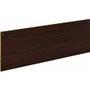 HON 10500 H105854 Back Enclosure - 18.6" Height x 57.8" Width x 0.7" Depth - Flat Edge - Finish: Mahogany Product Image 