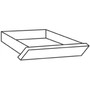 The HON Company Center Drawer,f/Single Ped.,22"x15-3/8"x2-1/2",Bourbon CY (HON1522H) View Product Image
