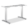 HON Coordinate Height-Adjustable Base, 60w x 23.07d x 26.25 to 43.5h, Silver (HONHAB2SSVRXUD) View Product Image