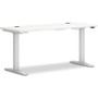 HON Coordinate Height-Adjustable Base, 60w x 23.07d x 26.25 to 43.5h, Silver (HONHAB2SSVRXUD) View Product Image