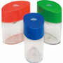 Integra Assorted Color Oval Plastic Sharpeners - Handheld - 1 Hole(s) - Plastic - Assorted Product Image 