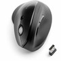 Kensington Pro Fit Ergo Vertical Wireless Mouse - Wireless - Radio Frequency - Black - USB - 1600 dpi Product Image 