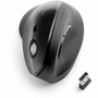 Kensington Pro Fit Ergo Vertical Wireless Mouse - Wireless - Radio Frequency - Black - USB - 1600 dpi Product Image 