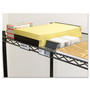 Alera Wire Shelving Shelf Tag, Side Load, 3" Long, Gray, 10/Pack View Product Image