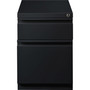 Lorell Pedestal File, B/F, Mobile, 15"x19-7/8"x23-3/4", Black (LLR00055) View Product Image