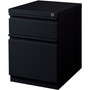 Lorell Pedestal File, B/F, Mobile, 15"x19-7/8"x23-3/4", Black (LLR00055) View Product Image
