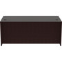 Lorell Espresso Laminate Desk (LLR18206) View Product Image