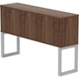 Lorell Hutch, 2-piece Frame, 59"x15"x36", Walnut (LLR16240) View Product Image