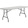 Lorell Folding Table, 750 lb Capacity, 72"x30"x29-1/4", Platinum (LLR12347) View Product Image