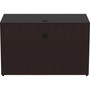 Lorell Bridge, Essentials Laminate, 48"x24"x29-1/2", Espresso (LLR18217) View Product Image