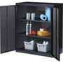 Lorell Steel Storage Cabinets, 36"x18"x42", Black (LLR41305) View Product Image