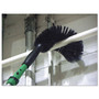 Unger StarDuster Pipe Brush, Green Polypropylene Bristles, 7.5" Brush, 6" Black Plastic Handle (UNGPIPE) View Product Image