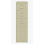Lorell Commercial Grade Vertical File Cabinet - 5-Drawer (LLR48500) View Product Image