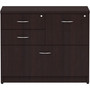 Lorell 2-Box/1-File Espresso 4-drawer Lateral File (LLR18273) View Product Image