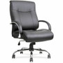 Lorell Deluxe Big & Tall Chair - Black Seat Color - Bonded Leather Seat Material - Black Back Color - Bonded Leather Back Material - 5-star Base Product Image 