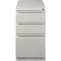 Lorell Pedestal File, B/B/F, Mobile, 15"x22-7/8"x27-3/4", LGY (LLR49528) View Product Image