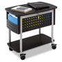 Safco Scoot Mobile File Cart - 200 lb Load Capacity - 4 Casters - 3" Caster Size - Steel - 29.75" Width x 18.75" Depth x 27" Height Product Image 