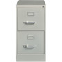 Lorell 2-Drawer Vertical File,w/ Lock,15"x26-1/2"x28-3/8",Lt Gray (LLR60195) View Product Image