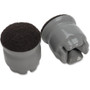 Lorell 1.5" Slip-on Floor Savers - Gray - Vinyl Product Image 