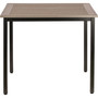 Lorell Charcoal Outdoor Table (LLR42686) View Product Image