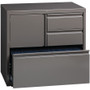 Lorell 30" Personal Storage Center Lateral File - 3-Drawer (LLR60934) View Product Image