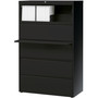 Lorell Lateral File,5-Drawer,36"x18-5/8"x67-5/8",Black (LLR60551) View Product Image