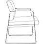 Lorell Healthcare Seating Bariatric Guest Chair (LLR66997) View Product Image