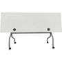 Lorell Training Table, 72"x23-3/5"x29-1/2", White/Silver (LLR60743) View Product Image