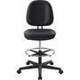 Lorell Vinyl Contoured Back Stool (LLR62627) View Product Image