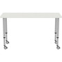 Lorell Height-adjustable 60" Rectangular Table (LLR69579) View Product Image