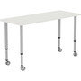 Lorell Height-adjustable 60" Rectangular Table (LLR69579) View Product Image
