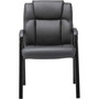 Lorell Bonded Leather High-back Guest Chair (LLR67002) View Product Image