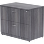 Lorell Lateral File, Anti-tip, 35"x22"x29-1/2", Weathered Charcoal (LLR69563) View Product Image