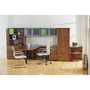 Lorell Essentials Walnut Laminate Stack-on Bookshelf (LLR69975) View Product Image